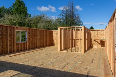 Framing the new rooms