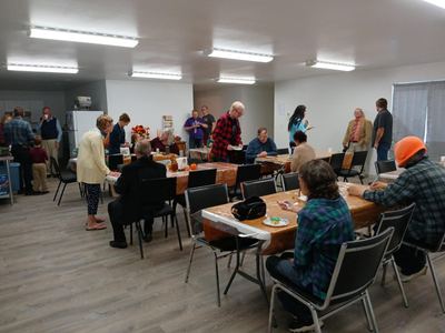 A fellowship gathering
