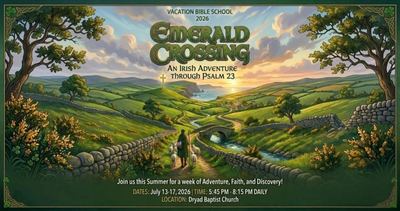 VBS 2026 — Emerald Crossing · July 13–17